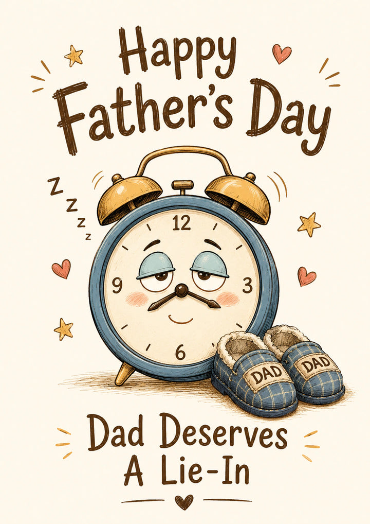 Fathers Day - Personalised Card