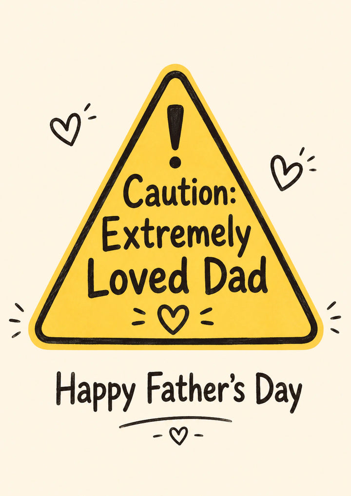 Fathers Day - Personalised Card