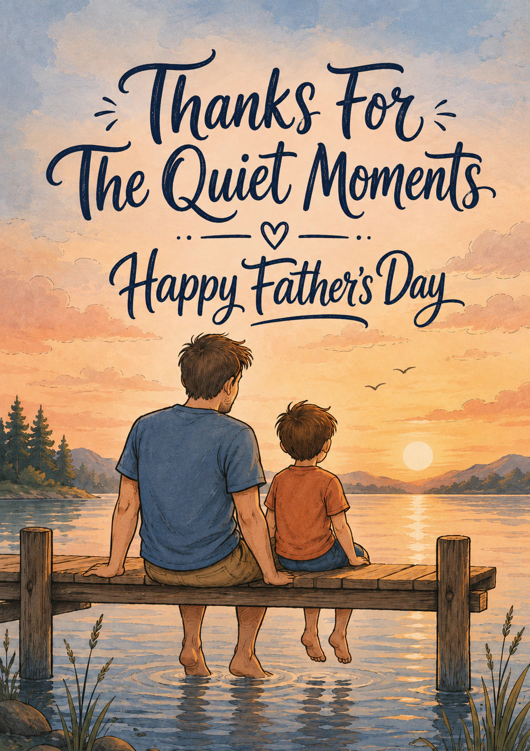 Fathers Day - Personalised Card