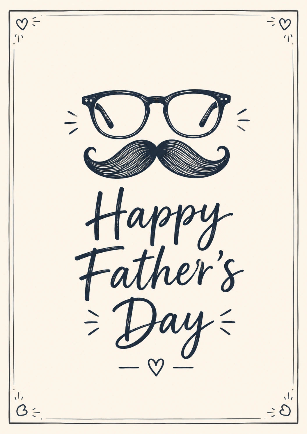 Fathers Day - Personalised Card