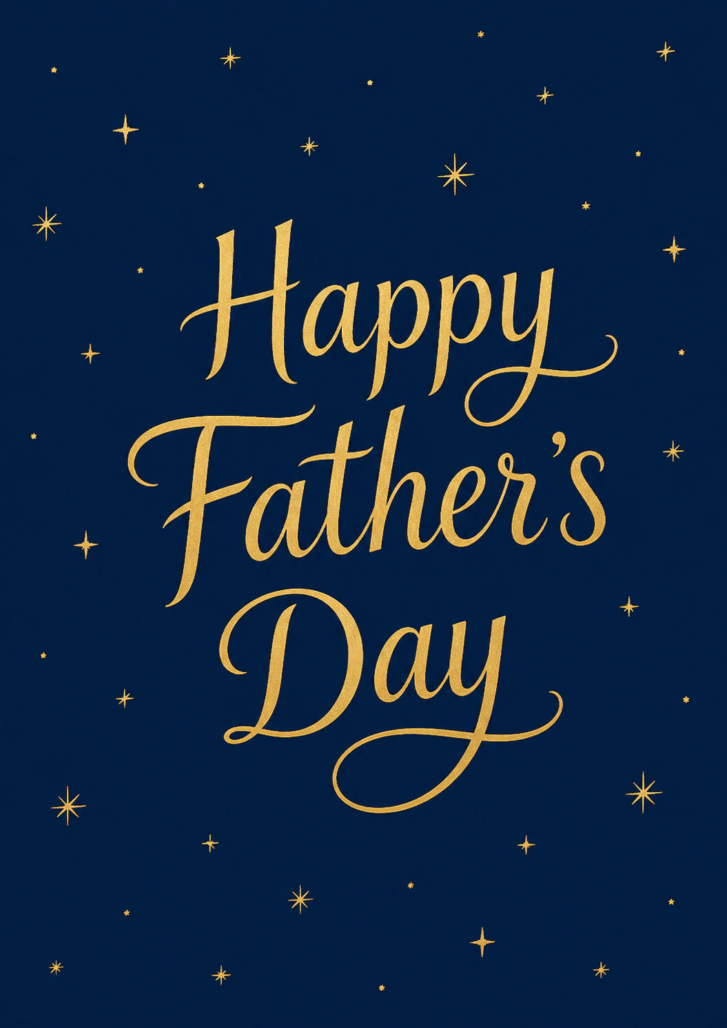 Fathers Day - Personalised Card — with punch holes