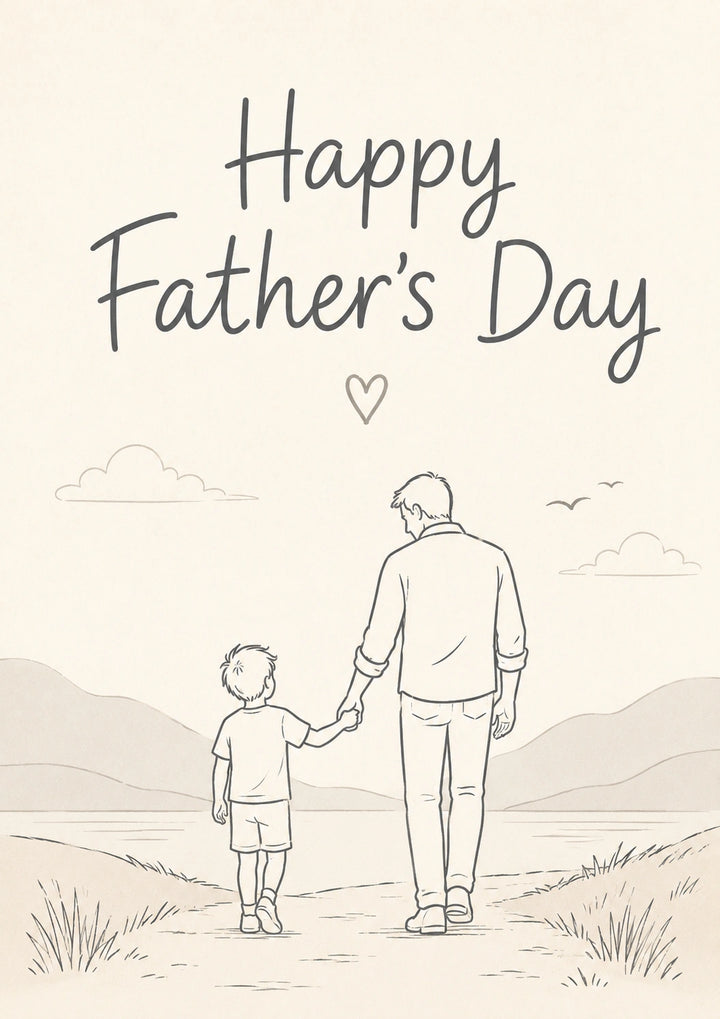 Fathers Day - Personalised Card