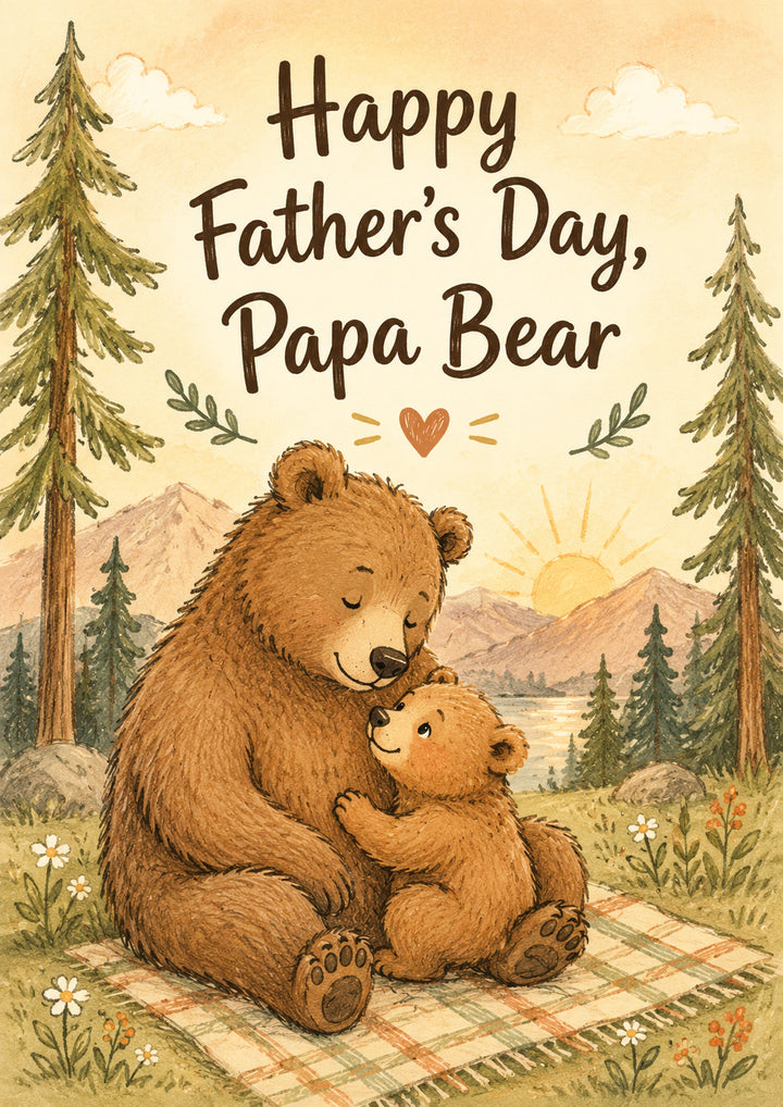 Fathers Day - Personalised Card