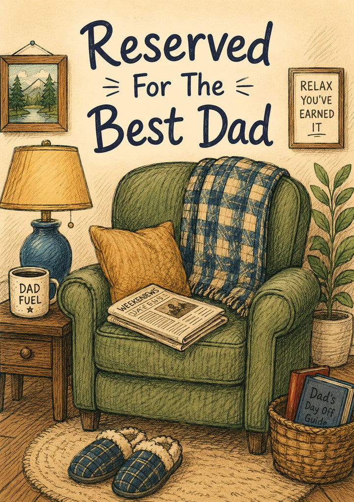 Fathers Day - Personalised Card