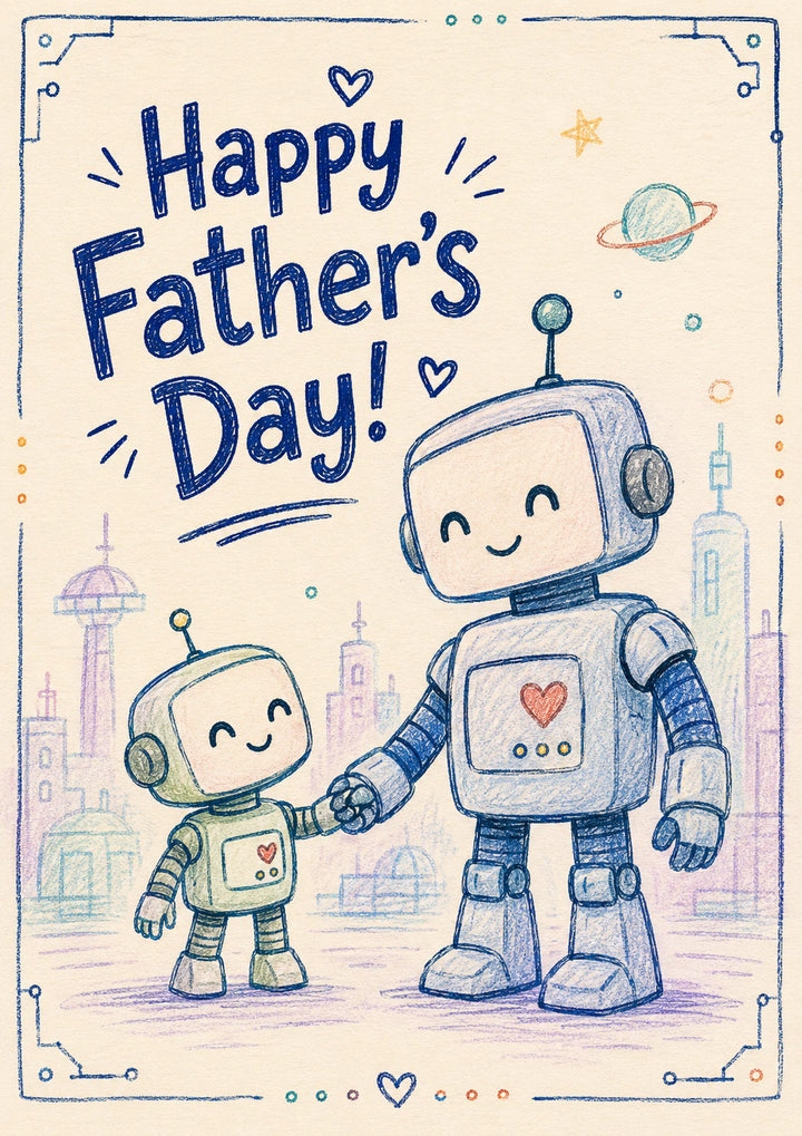 Fathers Day - Personalised Card