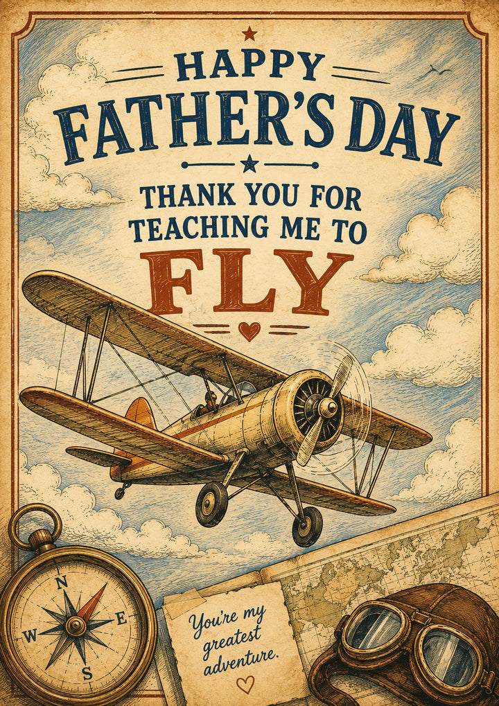 Fathers Day - Personalised Card