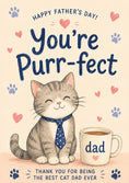 Load image into Gallery viewer, Fathers Day - Personalised Card — with punch holes
