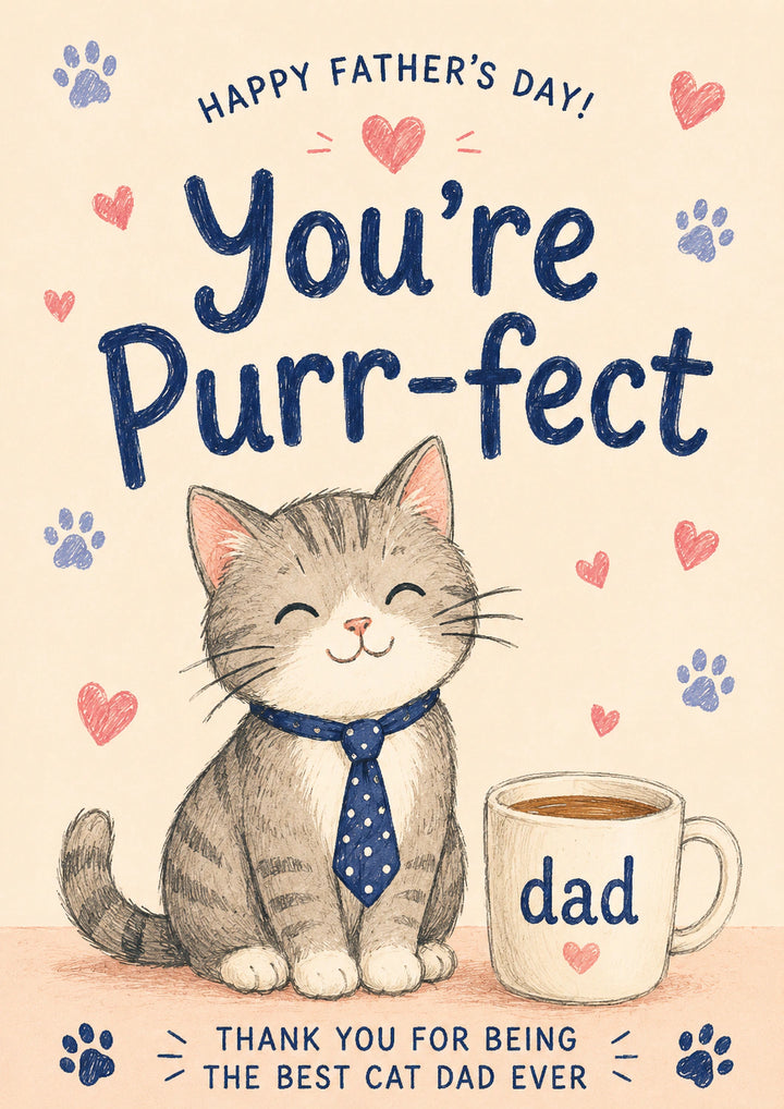 Fathers Day - Personalised Card