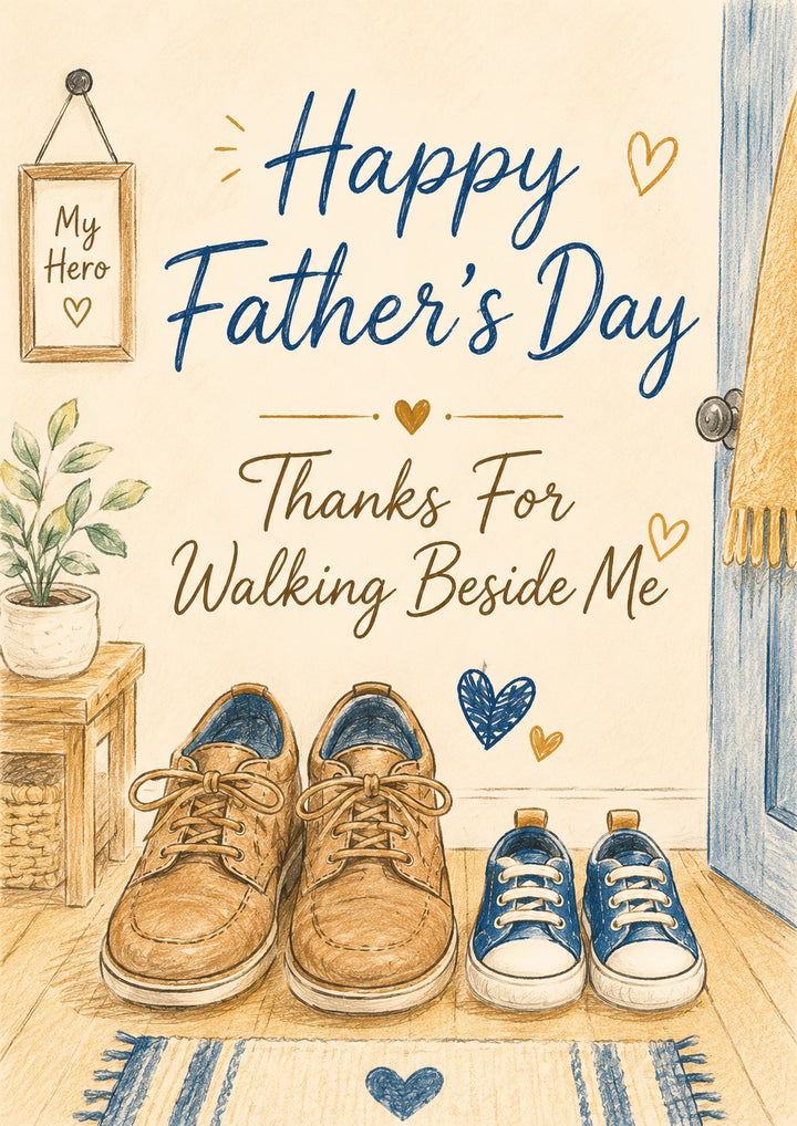 Fathers Day - Personalised Card