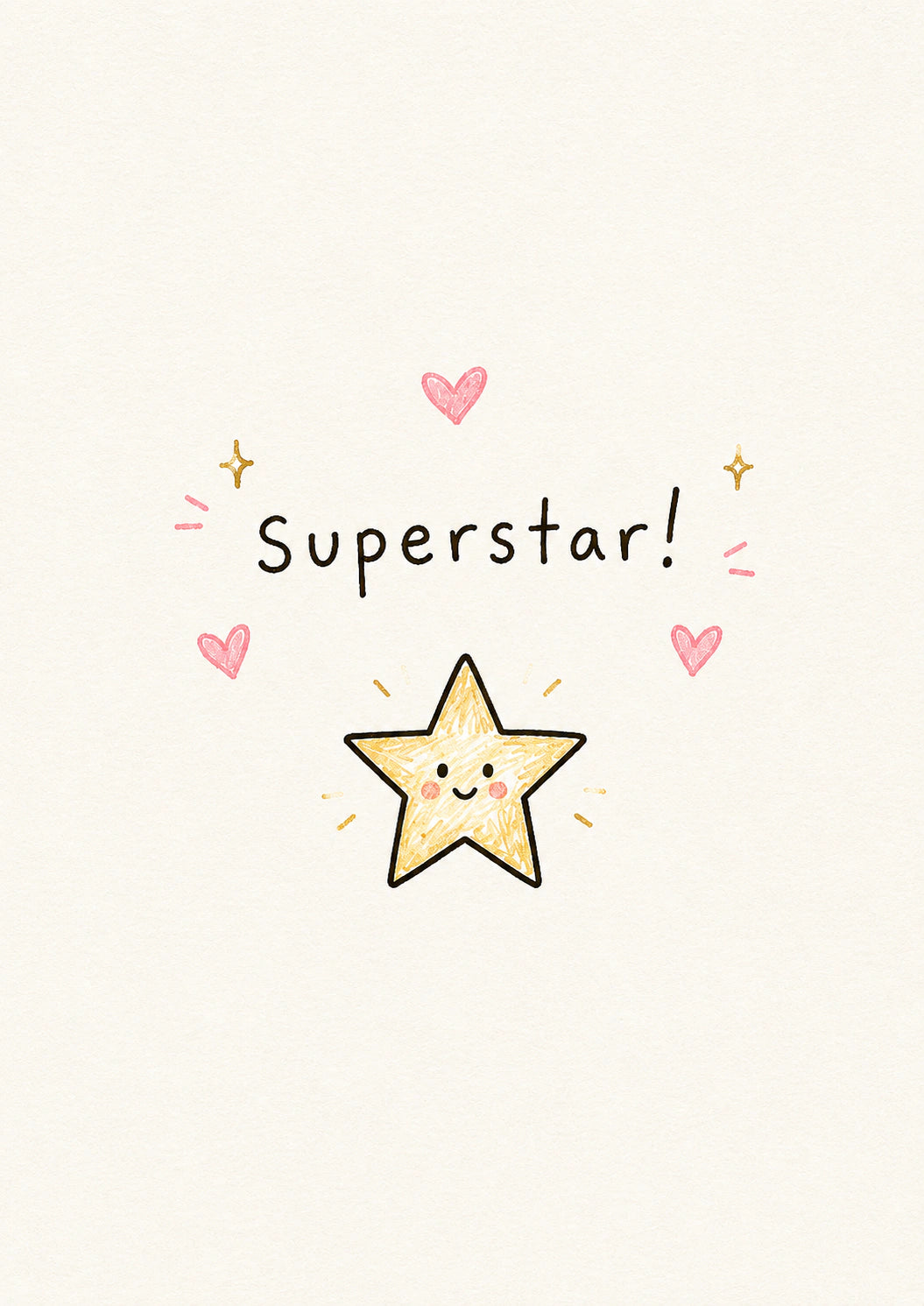 Just Because - Personalised Card — with punch holes