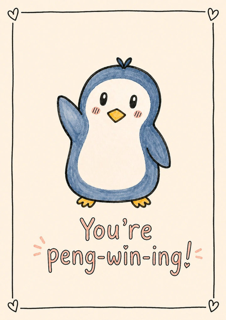 Thinking Of You - Personalised Card
