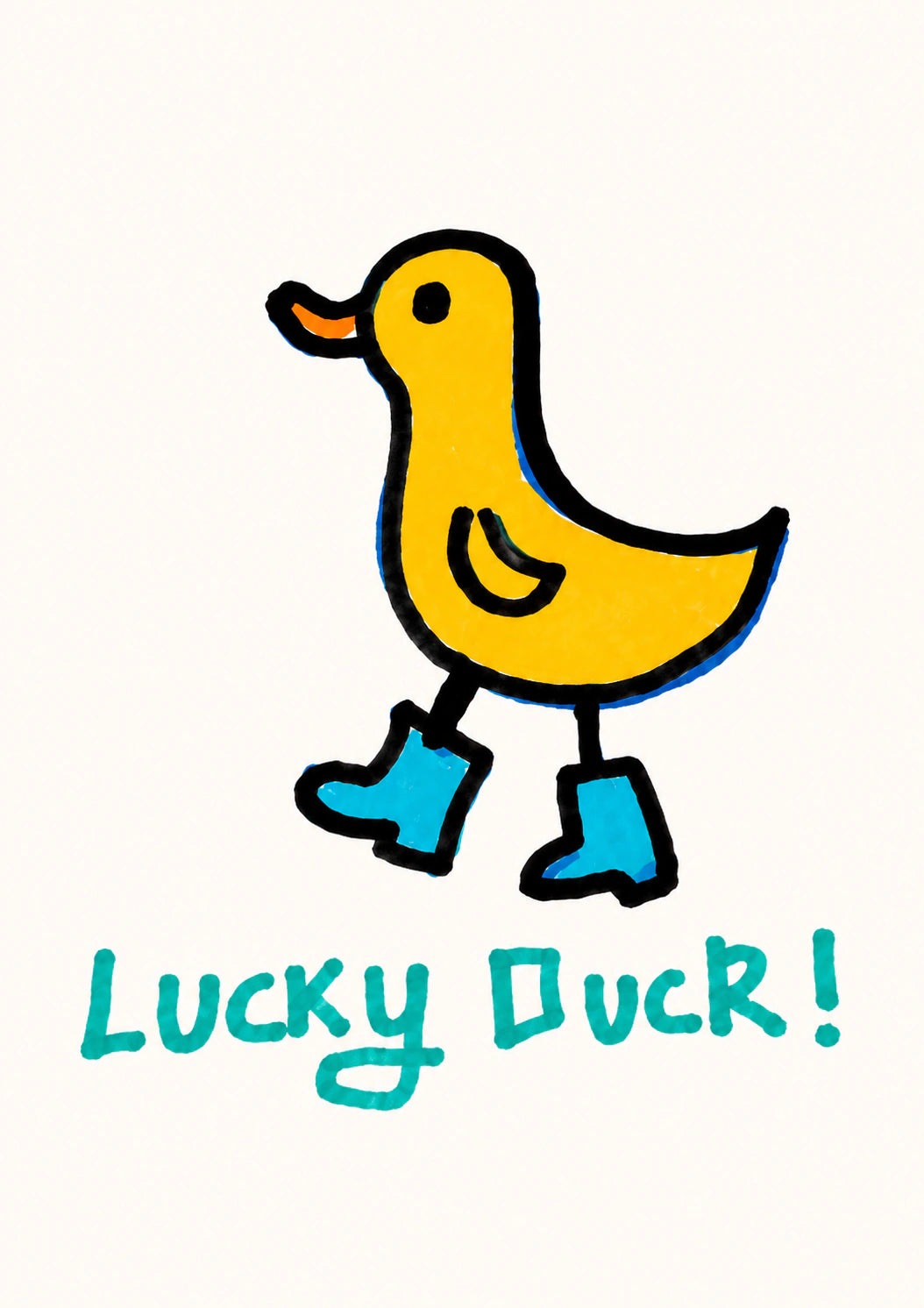 Good Luck - Personalised Card