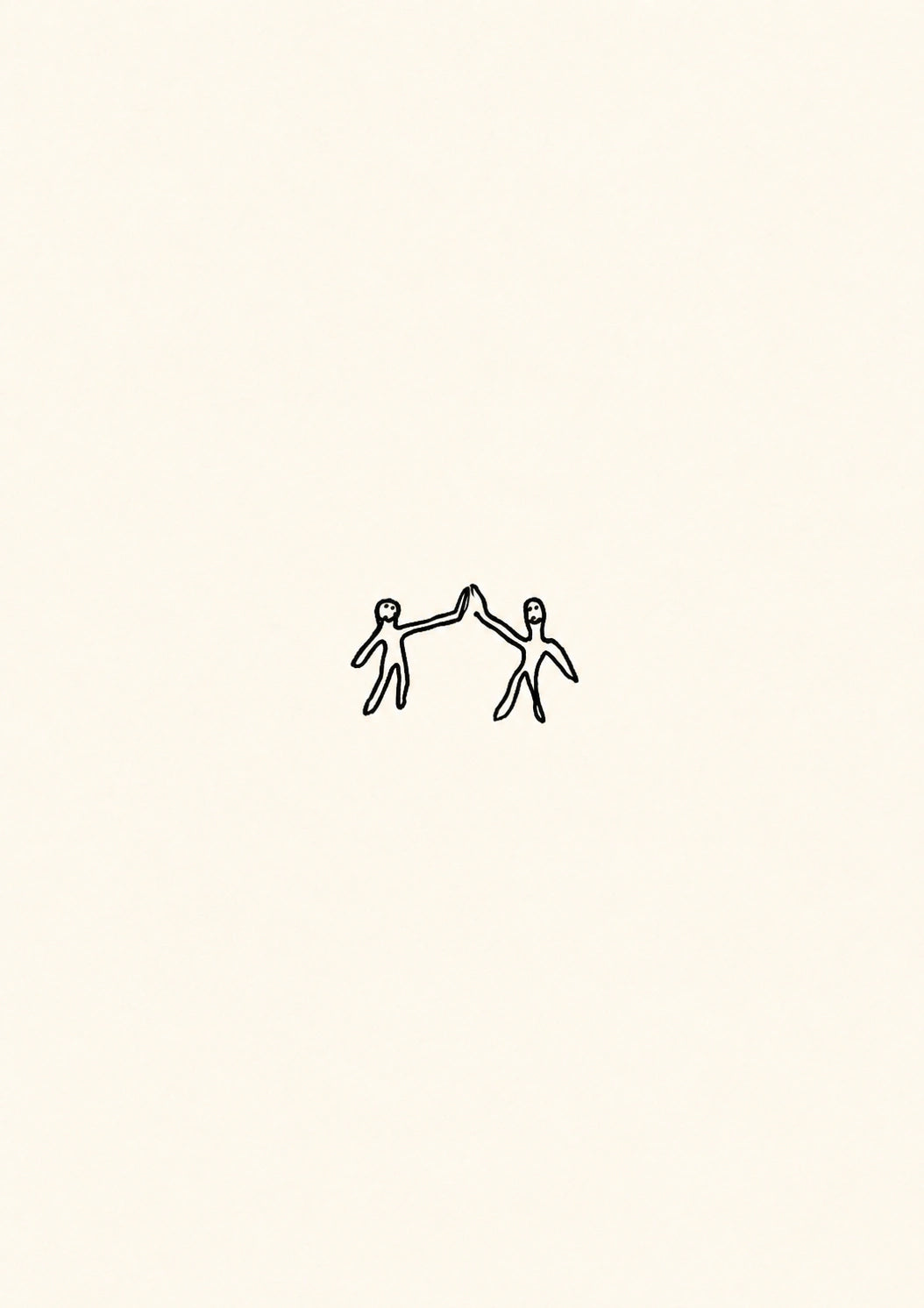 Friendship - Personalised Card — with punch holes