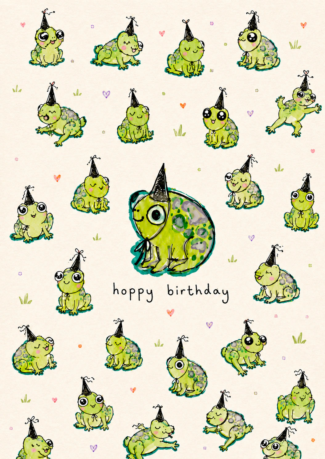 Birthday - Personalised Card — with punch holes