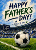 Load image into Gallery viewer, Father's day - Personalised Card — with punch holes

