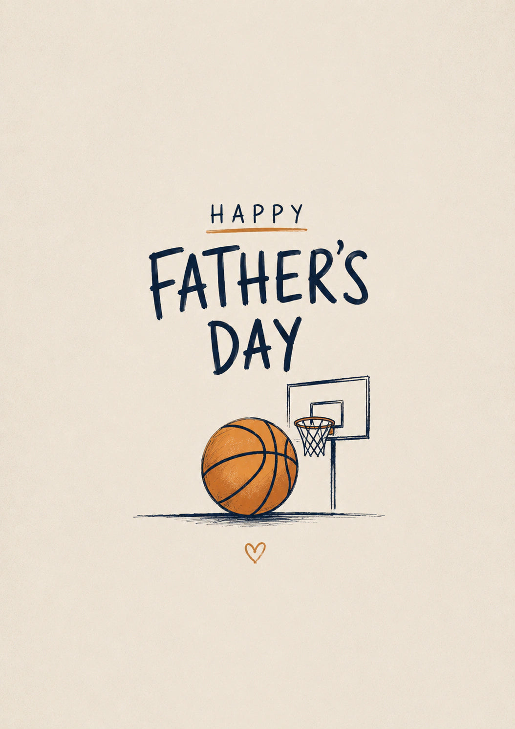 Fathers Day - Personalised Card — with punch holes