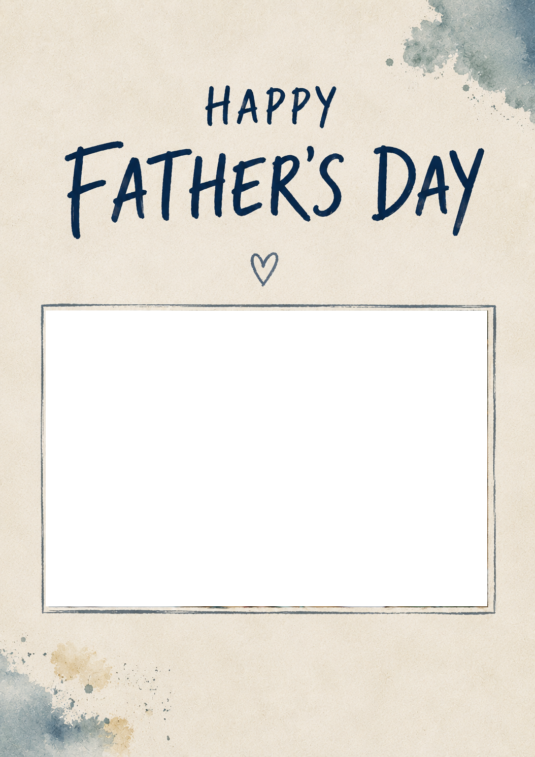 Fathers Day - Personalised Card