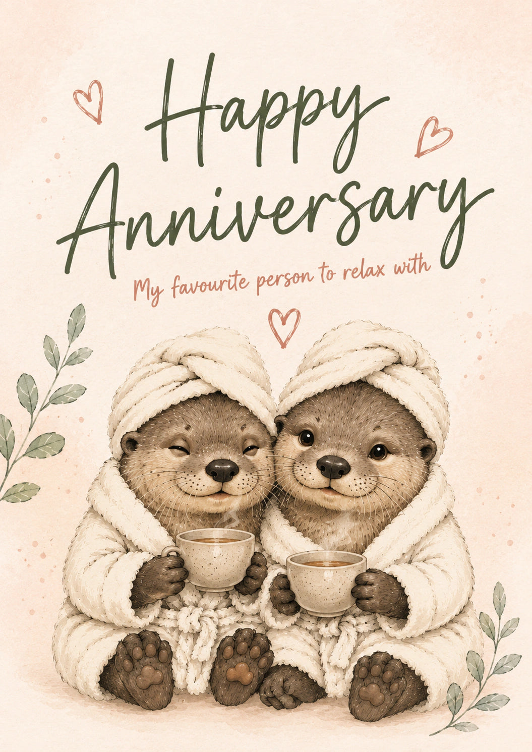 Anniversary - Personalised Card