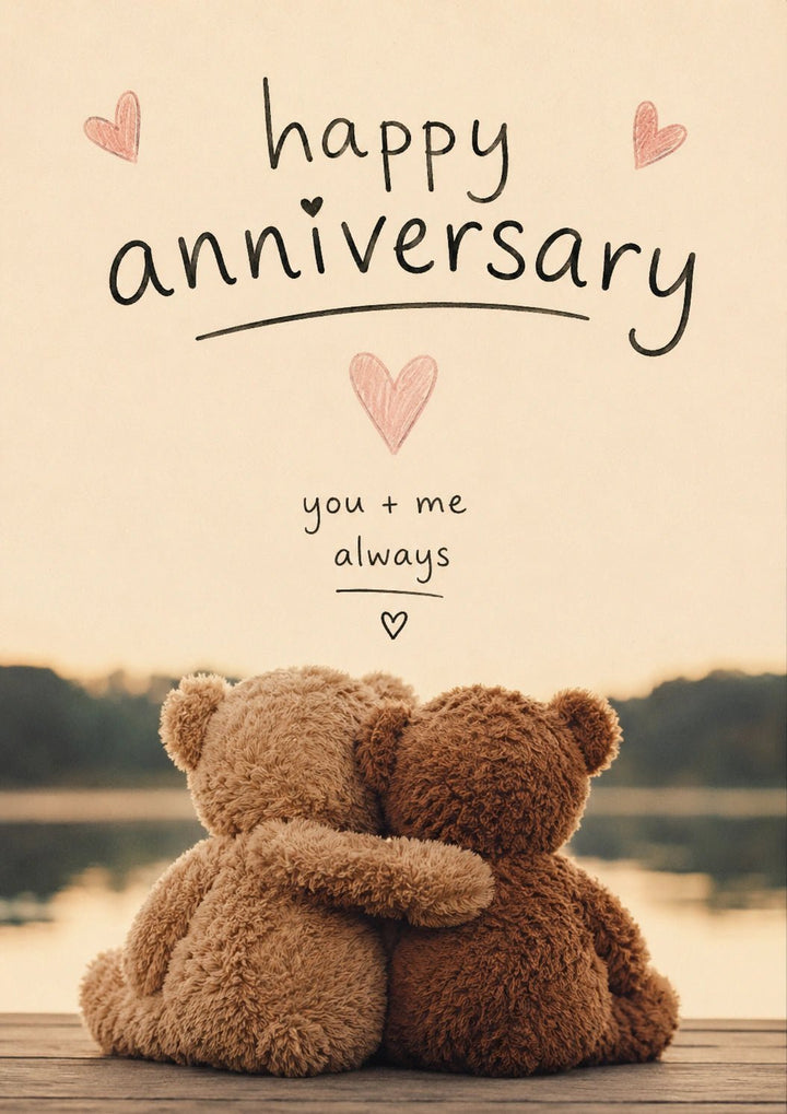 Anniversary - Personalised Card
