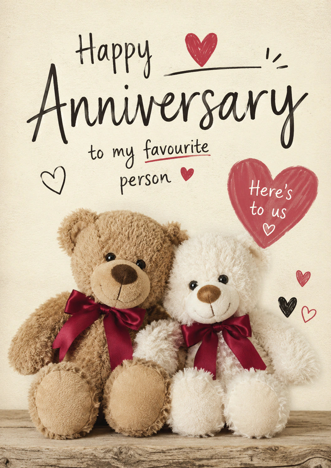 Anniversary - Personalised Card