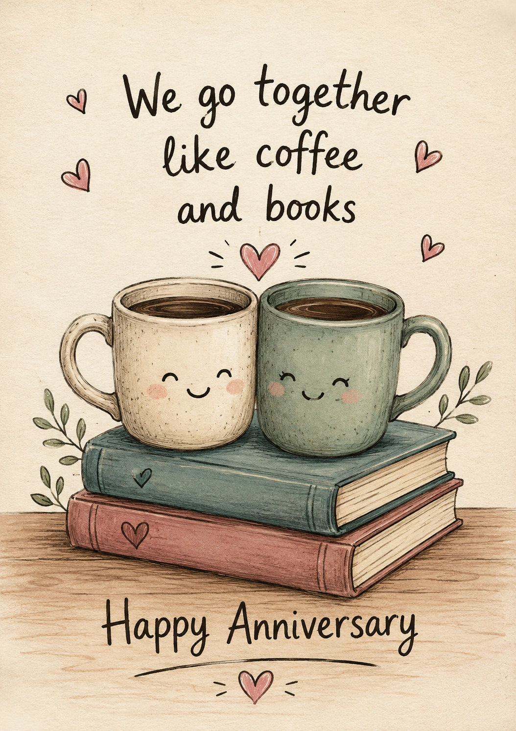 Anniversary - Personalised Card