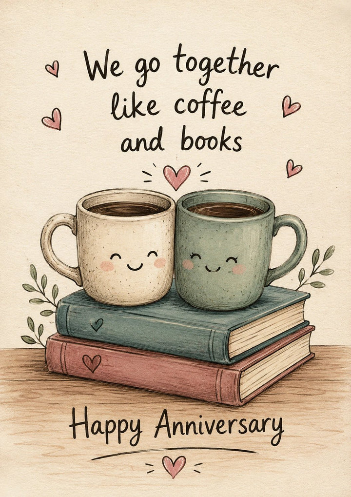Anniversary - Personalised Card