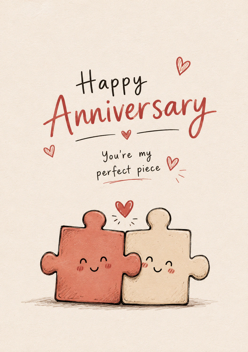 Anniversary - Personalised Card