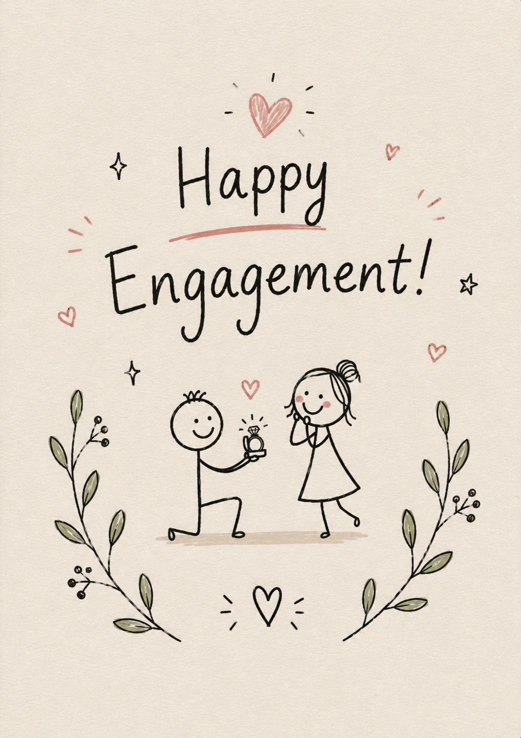 Engagement - Personalised Card