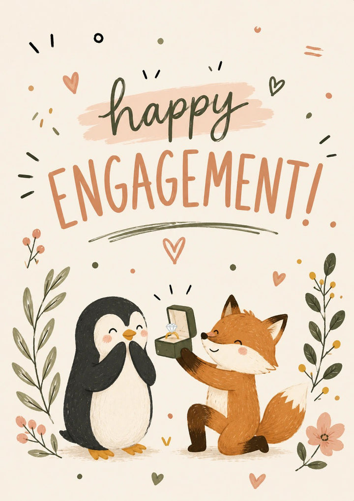 Engagement - Personalised Card