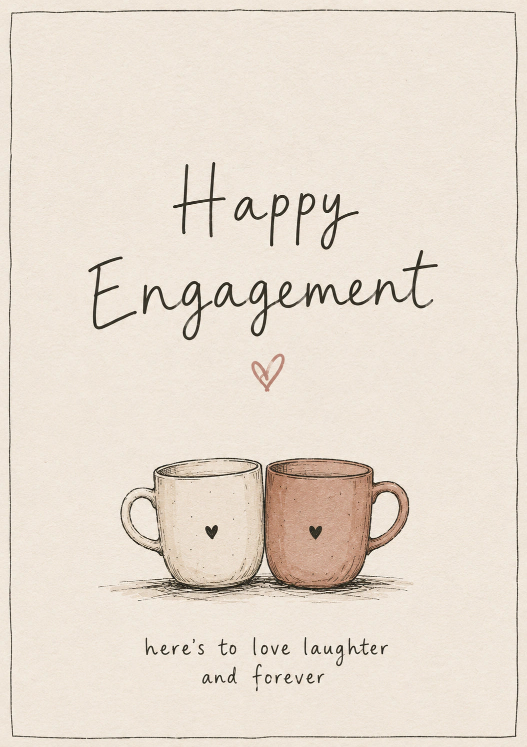 Engagement - Personalised Card