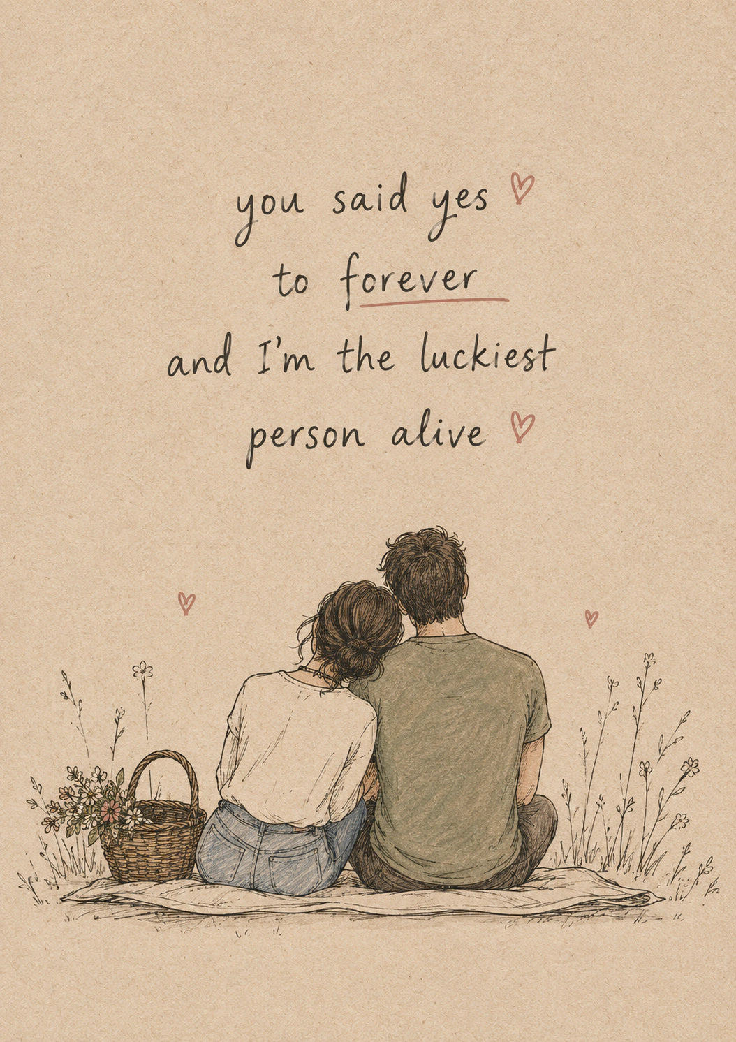 Engagement - Personalised Card