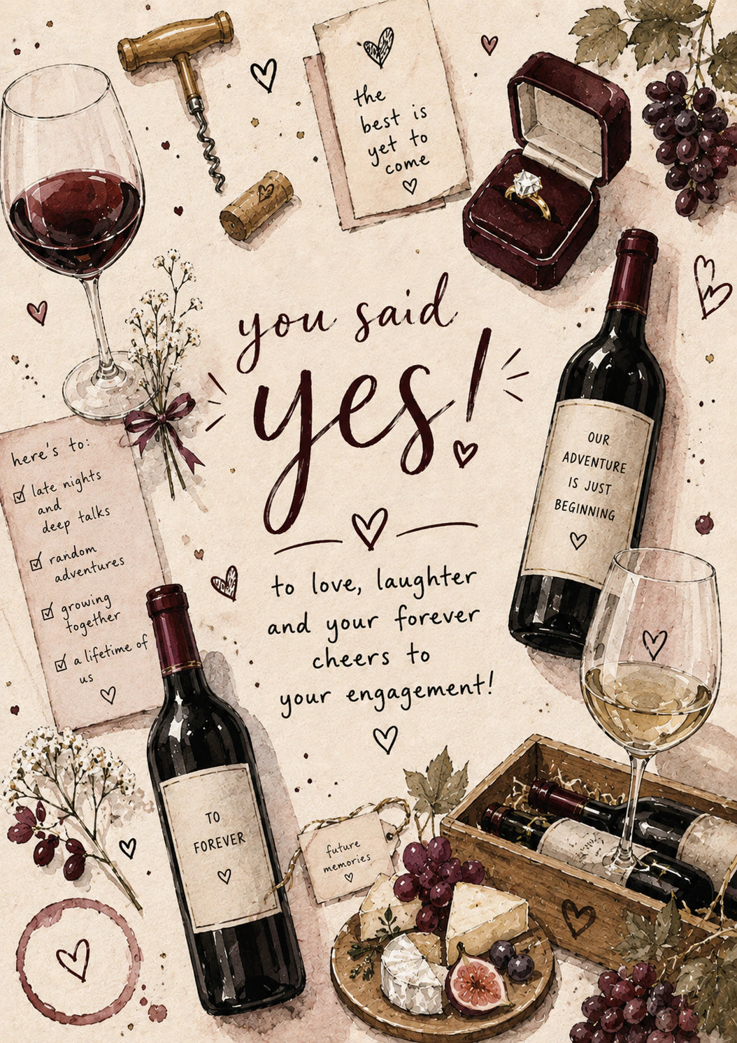 Engagement - Personalised Card