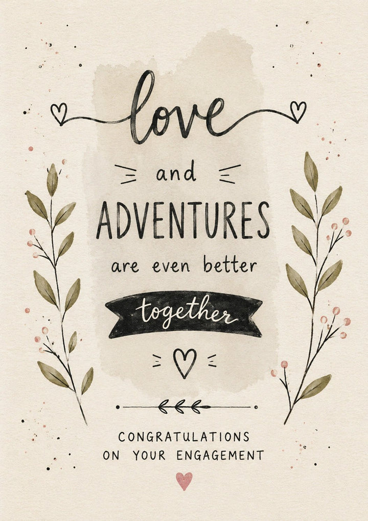 Engagement - Personalised Card