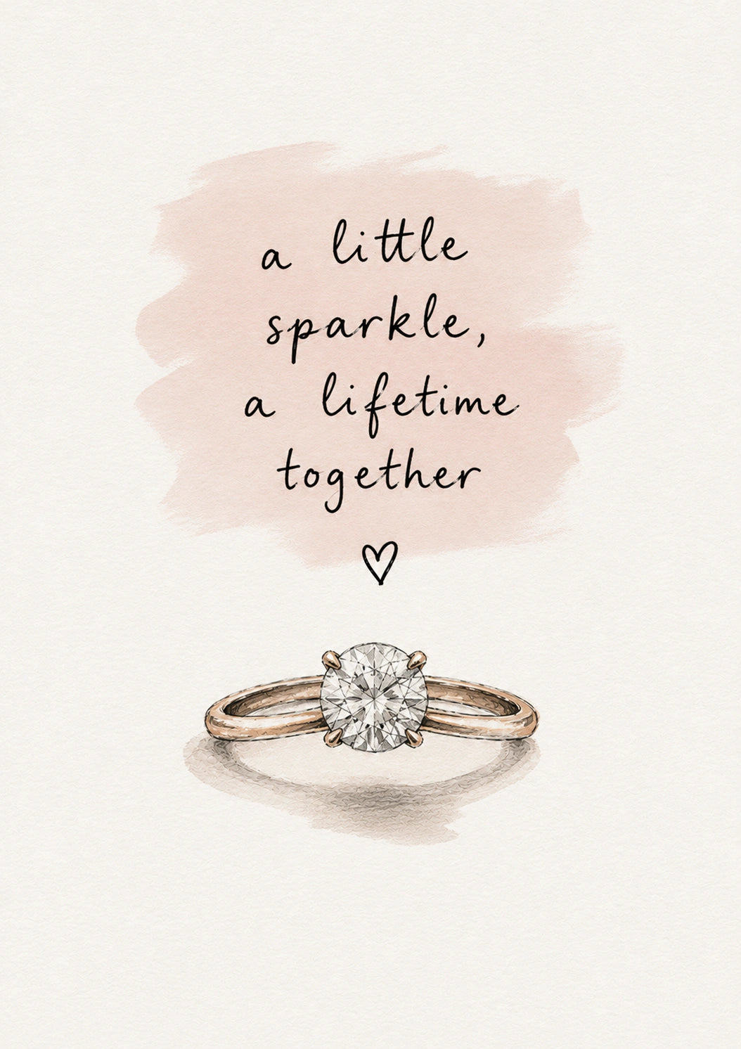 Engagement - Personalised Card