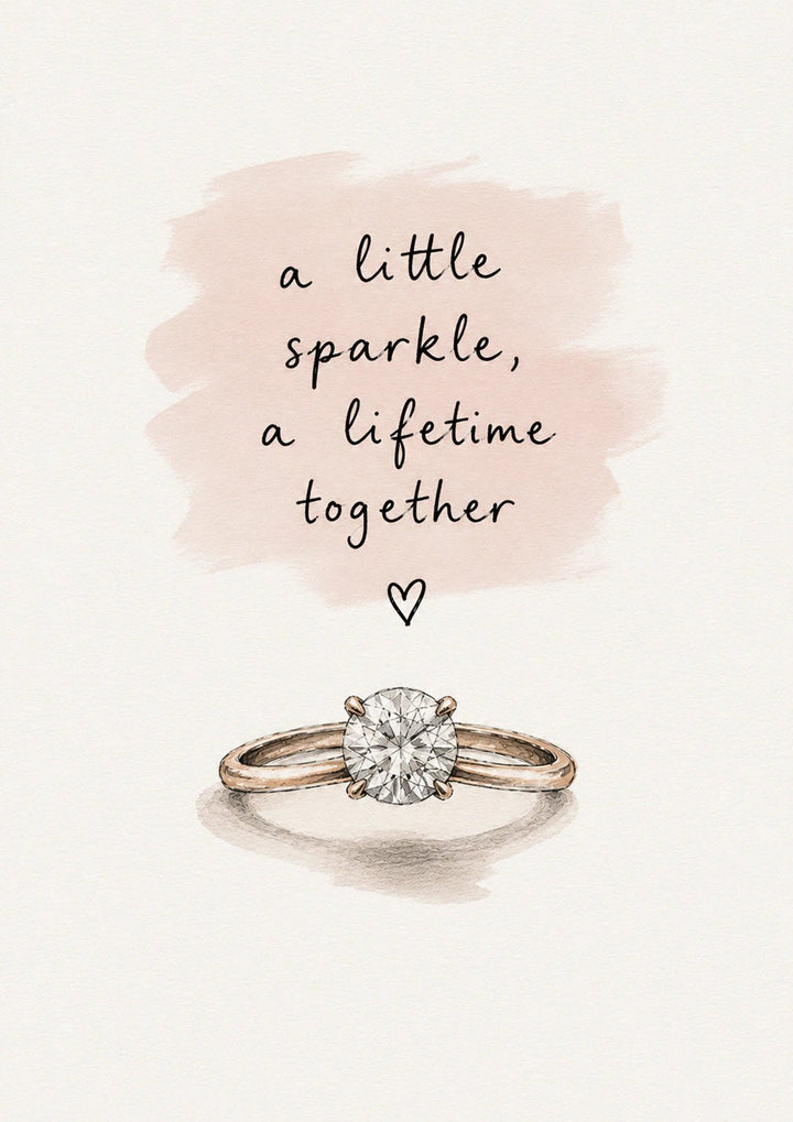 Engagement - Personalised Card