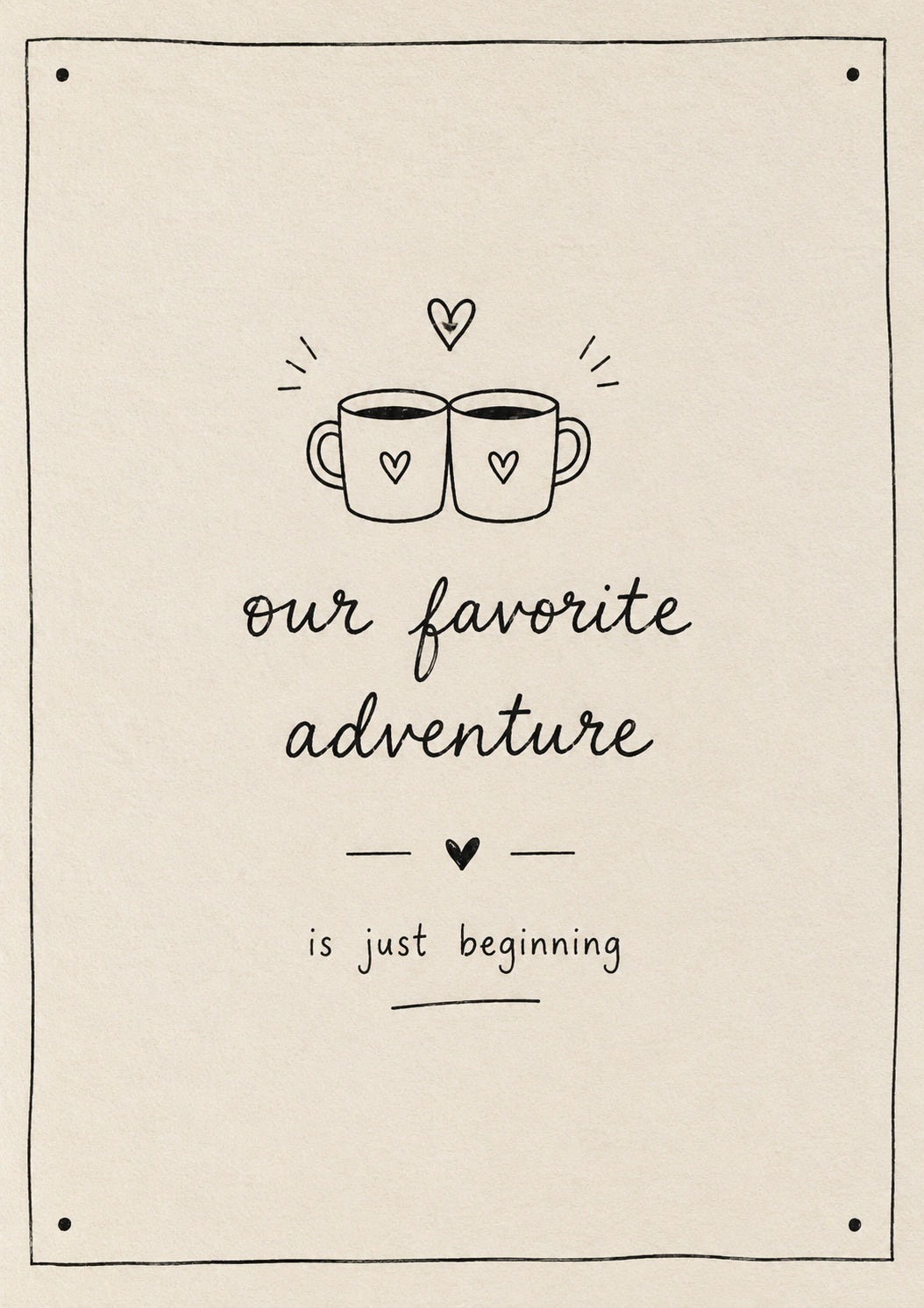 Engagement - Personalised Card