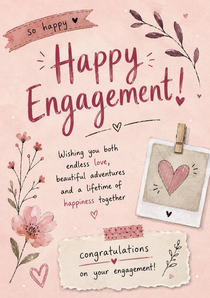 Engagement - Personalised Card