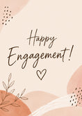 Load image into Gallery viewer, Engagement - Personalised Card — with punch holes
