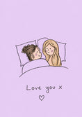Load image into Gallery viewer, Weddings - Personalised Card — with punch holes
