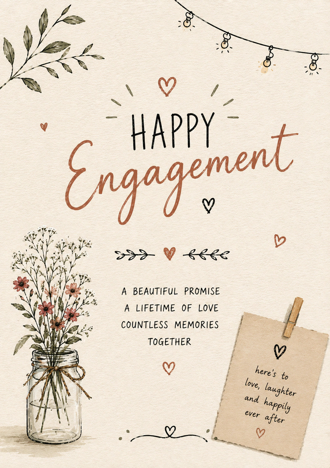 Engagement - Personalised Card