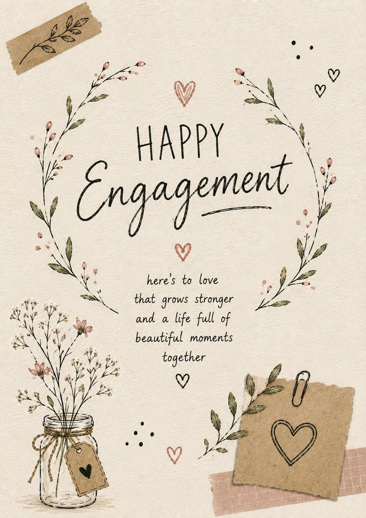 Engagement - Personalised Card
