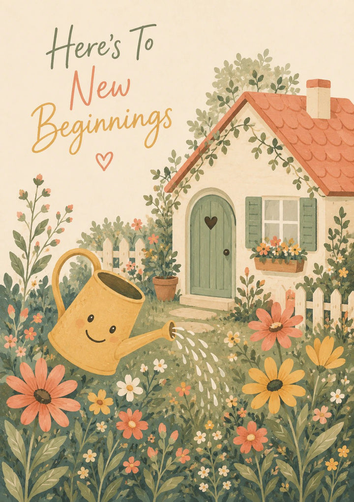New Home - Personalised Card