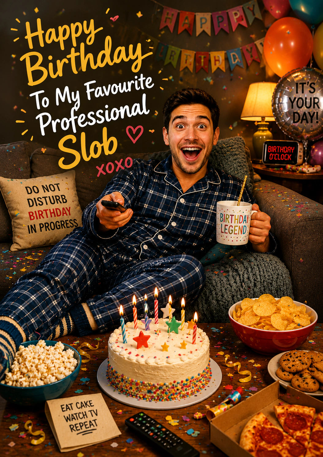 Birthdays Personalised Card