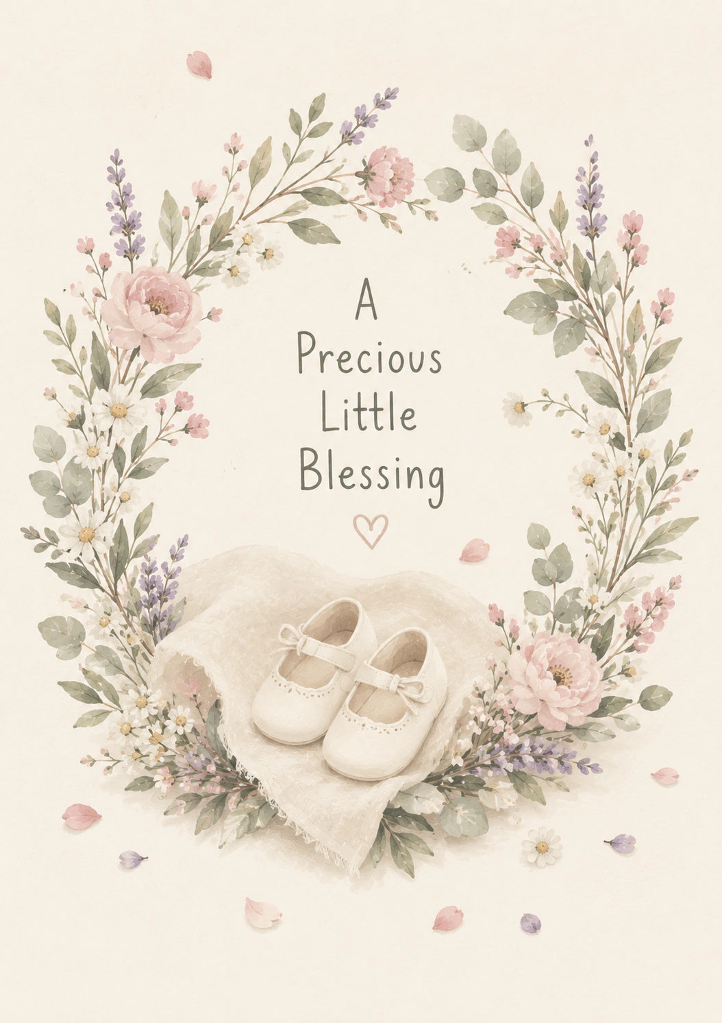 Christening - Personalised Card
