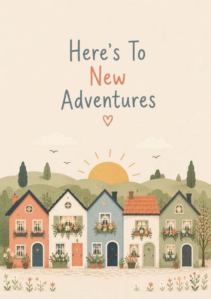 New Home - Personalised Card
