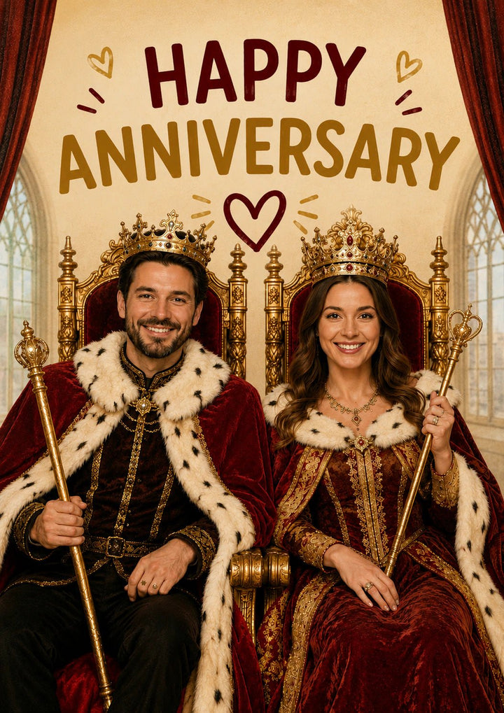 Anniversary - Personalised Card