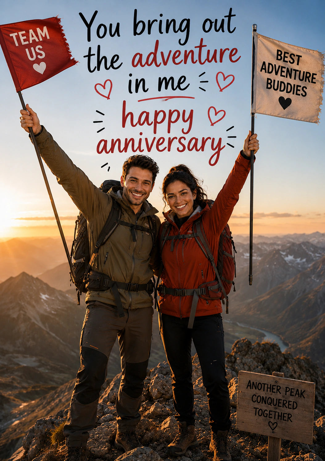 Anniversary - Personalised Card
