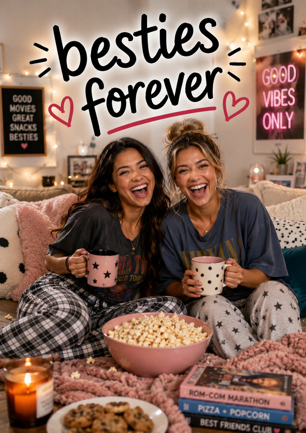 Friendship - Personalised Card — with punch holes