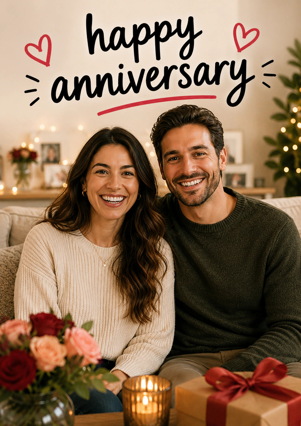 Anniversary - Personalised Card