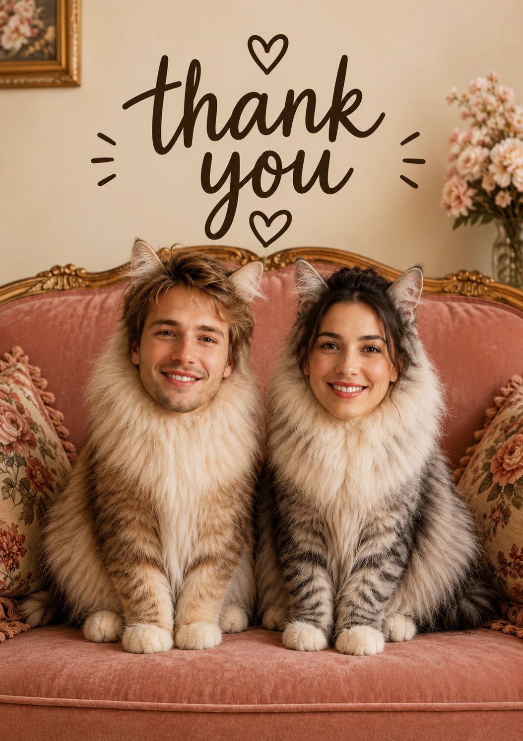 Thank You - Personalised Card